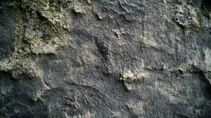 Close-up of a stone wall covered in lush green moss, ideal for nature or architecture-related projects