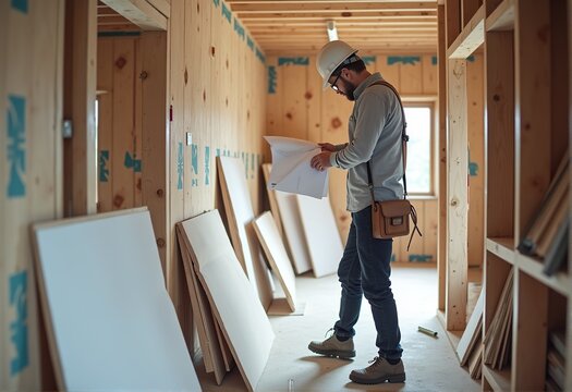 Construction Site Designer's Daily Routine: Material Selection, Color Choices, and Creative Building Process