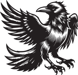 eagle with wings