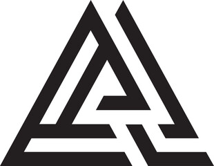 A, A Logo, A Latter Logo.