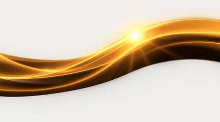 Abstract flowing banner
