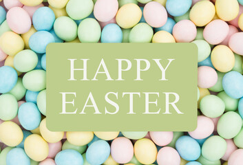 Old fashion Easter greeting