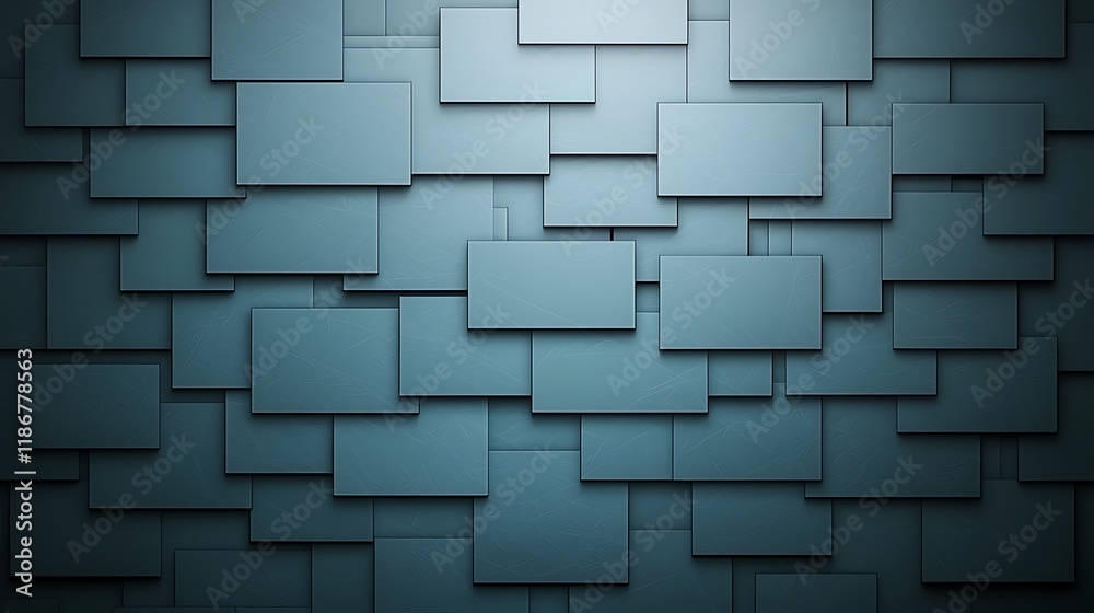 Poster smooth and vibrant digital background featuring layered rectangular shapes for creative and professi