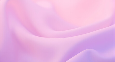 Obraz premium Soft Pink and Lavender Draped Fabric Texture