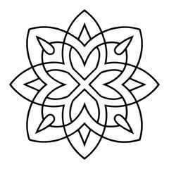 Celtic mandala art vector design