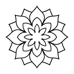 lotus flower isolated on white background