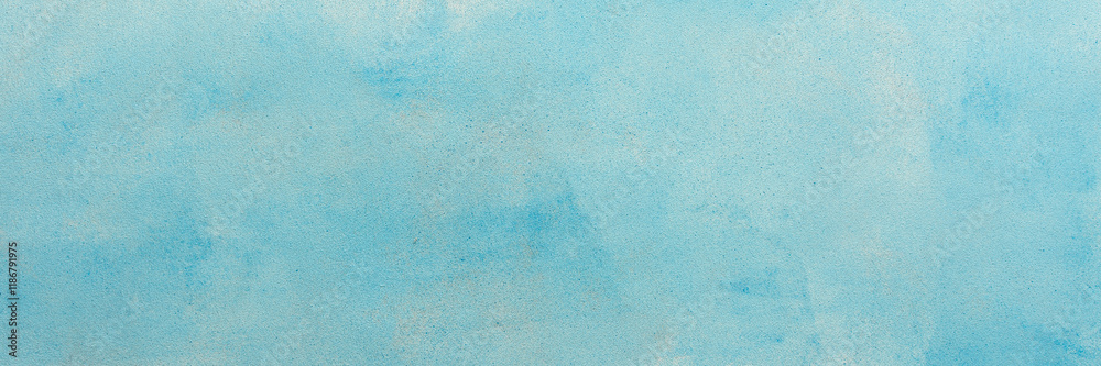 Poster Soft blue textured abstract background, top view with ample copy space for design, top view, copy space, banner