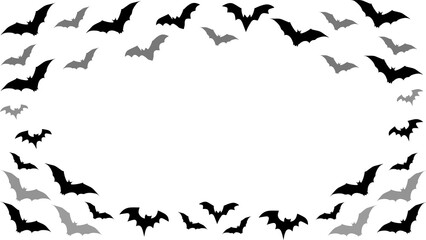 halloween bat and bats