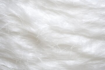 Obraz premium Healthy Fiberglass Filament Texture Background in White: Flaky and Frayed Weaving Pattern