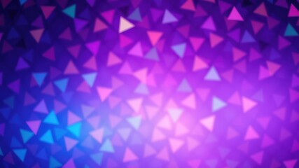 Fototapeta premium Abstract Purple and Blue Gradient Background with Blurred Triangles