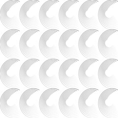  Abstract seamless pattern with shapes vector background