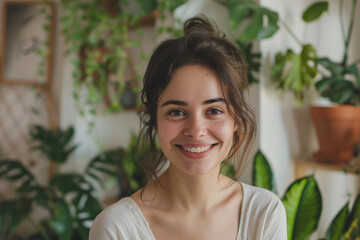 Fototapeta premium Image showcasing nature's beauty and growth generative AI