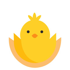easter chick with egg