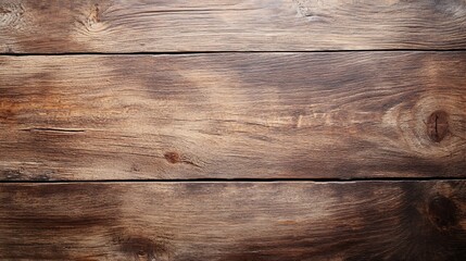 Fototapeta premium Rustic aged wooden plank background with rich texture and natural brown hues : Generative AI