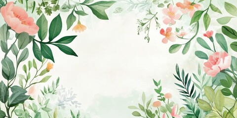 Digital invitation and RSVP for a garden event featuring a blank design tailored for garden themed occasions. Perfect for your garden gathering!