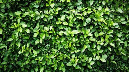 Obraz premium Lush green foliage background ideal for natureinspired designs and ecothemed projects : Generative AI