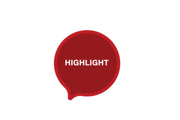 Printbutton web template,highlight, Speech bubble, banner label

