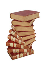 stack of books,Pile of Books Isolated on Transparent Background | Premium AI-generated PSD
