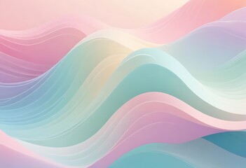 Fototapeta premium Colorful wave with pink, blue, and green colors. Background. Abstract. Graphics. Design.