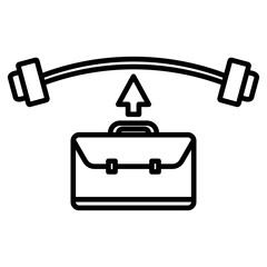 Business resilience icon