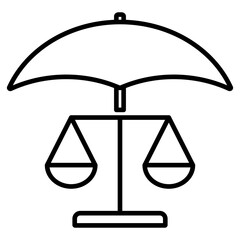Legal preparedness icon