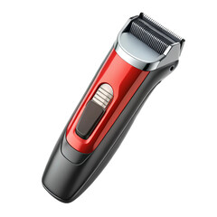 3D hair trimmer illustration isolated on transparent background  
