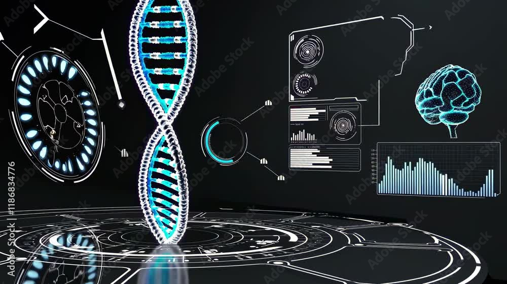 Poster Exploring the Intersection of Genetics and Artificial Intelligence in Modern Science