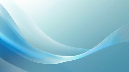 Soft blue waves create a tranquil and serene atmosphere, ideal for backgrounds or modern designs