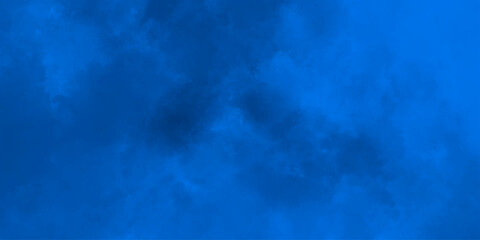 blue smoke with clouds background