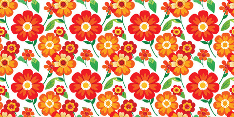 Simple wildflower soft light floral background wallpaper pattern ,Generative AI