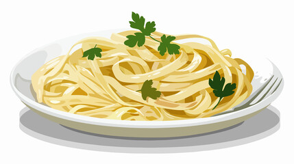 Tempting Fettuccine Alfredo Pasta Dish For Gourmet Food Lovers