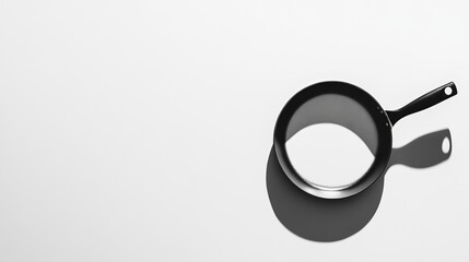 Vibrant Magnetic Object on Clean White Surface Showcasing Simple Yet Striking Visual Contrast of Colors