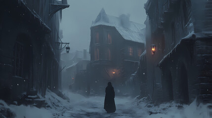 Elternzeit zu ende wiedereinstieg beim arbeitsplatz. Frostsong. Illustration