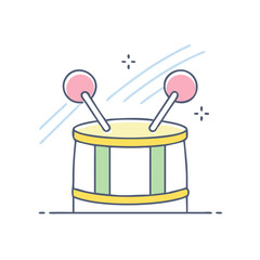 drumbeat icon vector icon, dance day vector illustration - simple illustration of drumbeat icon perfect for logos, and dance day-themed designs.