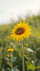 The Nice Sunflower bright sunlight