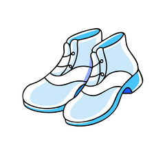 irish dance shoes vector icon, dance day vector illustration - simple illustration of irish dance shoes perfect for logos, and dance day-themed designs.