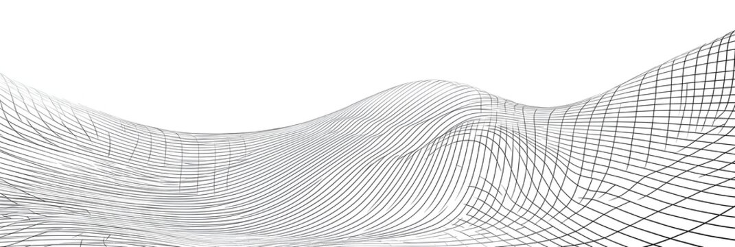 A black and white image of a wave