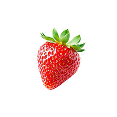 Strawberry isolated on transparent background