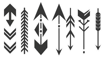 arrow vector icon set collection diffrent arrow signs