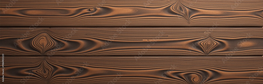 Poster A Rustic Walnut Wood Grain Pattern Is Created With A Textured Design Featuring Seven Distinct Layers Of Fine Wood Plank Detail. 00002