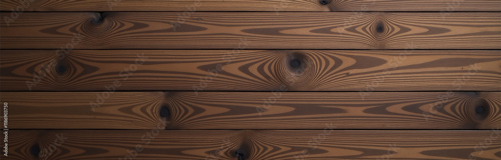Poster A Rustic Walnut Wood Grain Pattern Is Created With A Textured Design Featuring Seven Distinct Layers Of Fine Wood Plank Detail. 00003