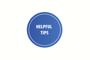 Printbutton web template,helpful tips, Speech bubble, banner label


