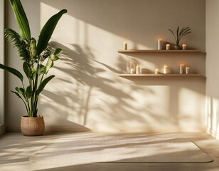 Serene Minimalist Space