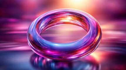 A clean, dynamic abstract science background with flowing lines, digital effects, and vibrant colors, perfect for scientific and technological presentations.