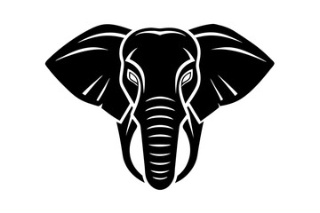 elephant isolated on white background