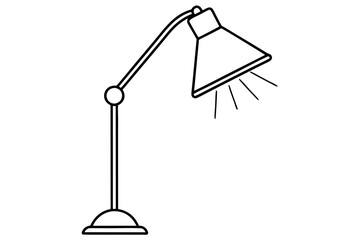 lamp isolated on white background