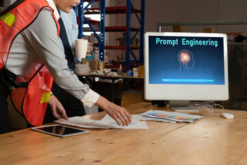 Generative AI virtual assistant tools for prompt engineer and user for ease of engage artificial...