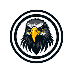 eagle head vector Eagle Head Line Art Vector Illustration