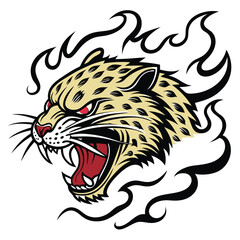 Obraz premium create an intricate and bold vector illustration eps