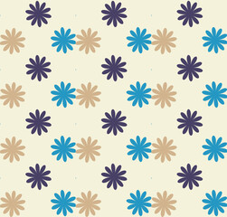seamless pattern with flowers